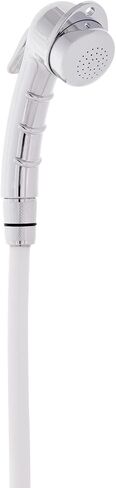 Ambassador Marine Trinidad- Transom Shower (Cold Only), Chrome Cup & Lid, Small Chrome Sprayer, 10' White Rubber Hose, Chrome Trinidad Handle - 136-0207-CW-W in Saudi Arabia