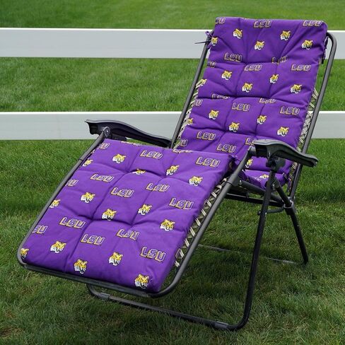 وسادة كرسي College Covers Louisiana State Tigers Zero Gravity، مقاس 20 × 72 × 2 بوصة in Saudi Arabia