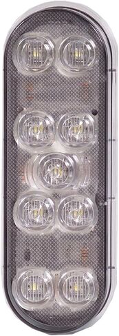 Maxxima M63347 White 6" Oval LED Backup Light in Saudi Arabia