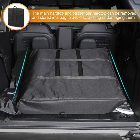 حقيبة تخزين صلبة متوافقة مع 2021 2022 2023 2024 Ford Bronco 2 Door 4 Door، لوحة السقف العلوي للسيارة فوق مقعد الصف الأول لملحقات Ford Bronco على الطرق الوعرة in Kuwait