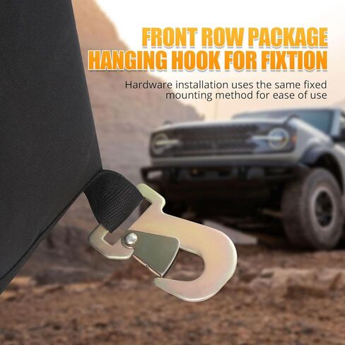 حقيبة تخزين صلبة متوافقة مع 2021 2022 2023 2024 Ford Bronco 2 Door 4 Door، لوحة السقف العلوي للسيارة فوق مقعد الصف الأول لملحقات Ford Bronco على الطرق الوعرة in Kuwait