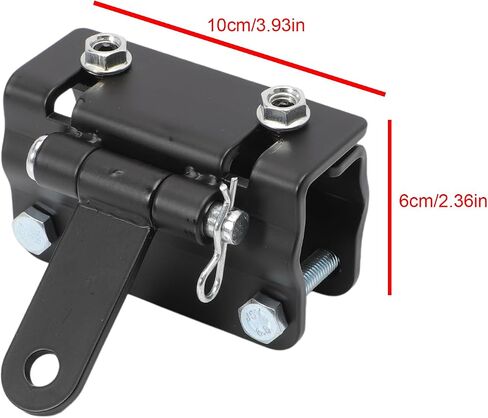 Upgraded Universal Snowmobile Bumper Hitch Adjustable Heavy Duty Steel Snowmobile Sled Trailer Tow Hitching Kit Fit for Ski-doo, Polaris, Yama-ha, Arctic Cat, Other Snowmobiles, Tongue Type Snowmobile in Saudi Arabia