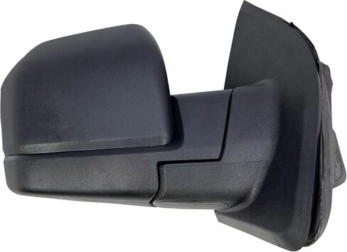 Replacement Driver Left Side Door Mirror Manual Folding Power Glass No Heated No Signal Light Textured Back Cover For Ford F-150 from 2015 to 2020 in Saudi Arabia