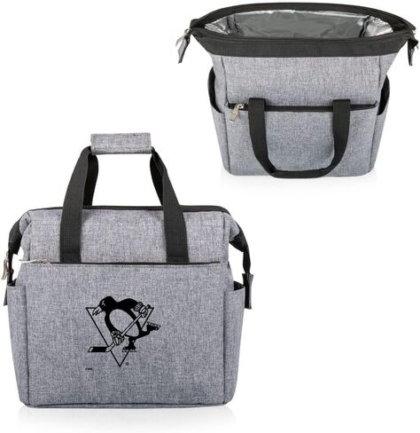 PICNIC TIME NHL Pittsburgh Penguins On The Go Lunch Bag - Soft Cooler Lunch Box - Insulated Lunch Bag in Saudi Arabia