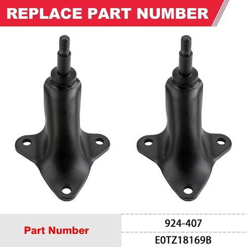 Rear Upper Shock Mount Bracket Fits for 1980-1997 Ford F100 F150 F250 F350 Truck Bronco Replaces# 924-407 (2Pcs) in Saudi Arabia