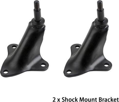 Rear Upper Shock Mount Bracket Fits for 1980-1997 Ford F100 F150 F250 F350 Truck Bronco Replaces# 924-407 (2Pcs) in Saudi Arabia
