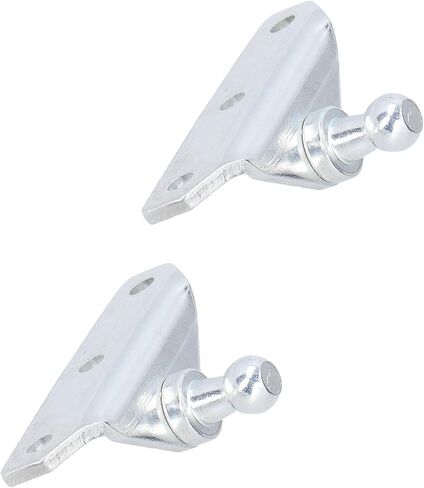 2pcs Ball Stud Brackets, 10mm Gas Strut Mounting Brackets Replacement for Gas Prop Strut Spring Pack M10 Automobile Accesso in Saudi Arabia