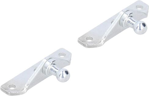 2pcs Ball Stud Brackets, 10mm Gas Strut Mounting Brackets Replacement for Gas Prop Strut Spring Pack M10 Automobile Accesso in Saudi Arabia