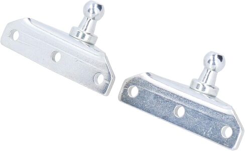 2pcs Ball Stud Brackets, 10mm Gas Strut Mounting Brackets Replacement for Gas Prop Strut Spring Pack M10 Automobile Accesso in Saudi Arabia