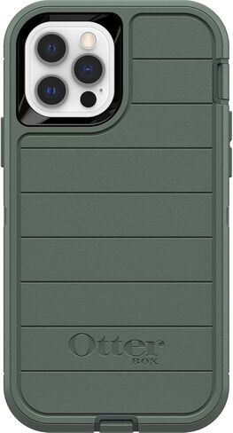 OtterBox Defender Series Case for iPhone 12 & iPhone 12 Pro (Only) - Holster Clip Included - Microbial Defense Protection - Retail Packaging - Berry Potion (Raspberry Wine/Boysenberry) in Saudi Arabia