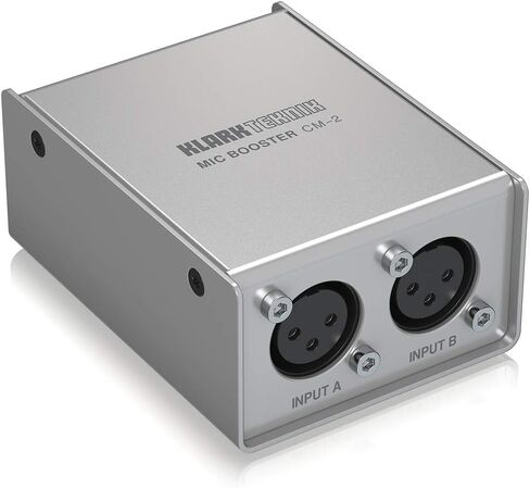 Klark Teknik MIC BOOSTER CM-2 2 Channel Dynamic Microphone Booster with Preamps in Saudi Arabia