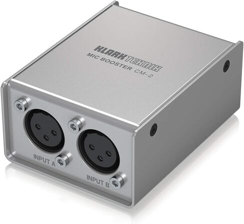 Klark Teknik MIC BOOSTER CM-2 2 Channel Dynamic Microphone Booster with Preamps in Saudi Arabia