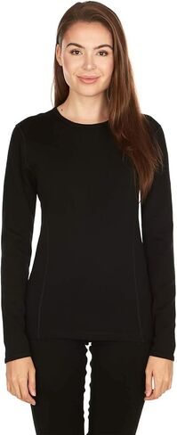 100% Merino Wool - Women's Expedition Weight Crew - Heavyweight Top - No Itch Renewable Fabric in Saudi Arabia