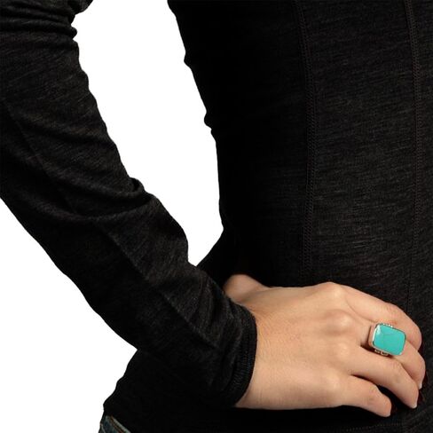 100% Merino Wool - Women's Expedition Weight Crew - Heavyweight Top - No Itch Renewable Fabric in Saudi Arabia