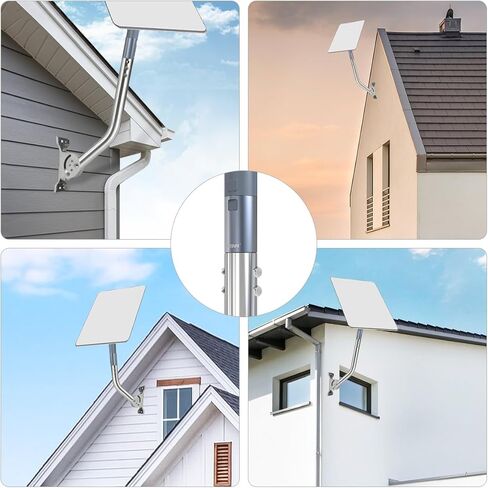 حامل ستارلينك، مجموعة تركيب ستارلينك لمجموعة أدوات الإنترنت ستارلينك الفضائية، حامل ستارلينك بول ماونت RV على الحائط in Kuwait