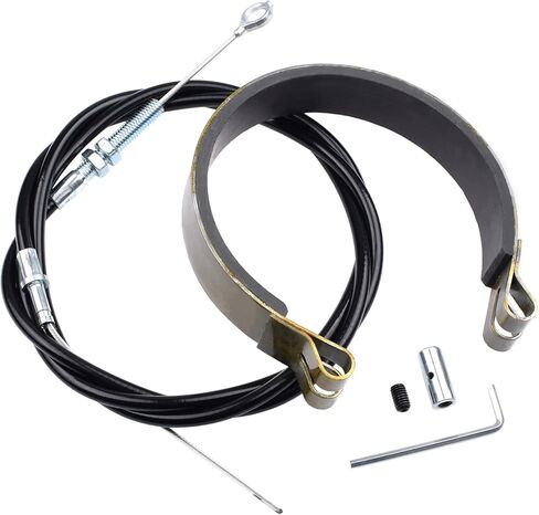 طقم كابل فرامل دبوس من Gmailmall خلفي 4 بوصات مع كابل خانق 60 بوصة لـ Predator 212 420 196cc ATV Manco Bandit Critter 1492 4316 297 Go Kart Rotary 484 Azusa 2251-B Yard Cart in Kuwait