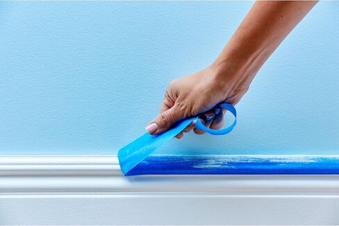 شريط الرسام سكوتش بلو الأصلي متعدد الأسطح، 1.88 بوصة. × 60 ياردة، أزرق، شريط طلاء يحمي الأسطح ويزيل بسهولة، شريط طلاء للاستخدام الداخلي والخارجي (2090-48NC) in Kuwait