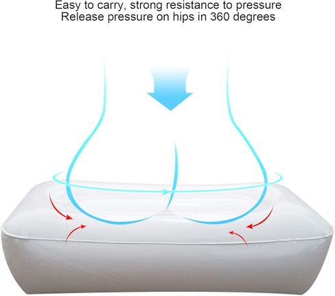 وسادة مقعد قابلة للنفخ من YYOYY Kayak، وسادة مقعد قابلة للنفخ بهواء الصيد، سميكة من مادة PVC مع ملصق للمشروعات الخارجية in Kuwait