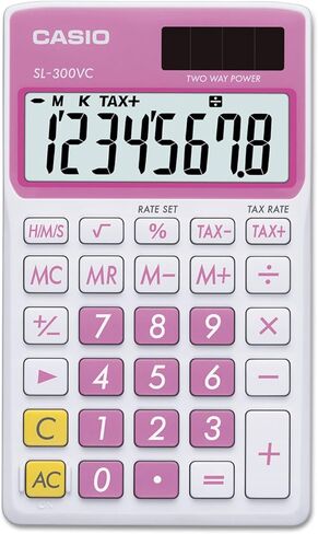 Casio SL-300VC, Sloar Powered Standard Function Calculator, Blue in Saudi Arabia