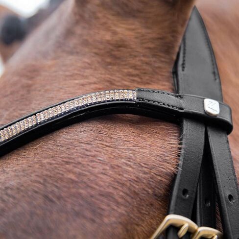 HORZE Lester Dressage Snaffle Bridle w/Reins in Saudi Arabia