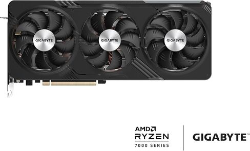 بطاقة رسومات GIGABYTE Radeon RX 7700 XT Gaming OC 12G، 3X WINDFORCE Fans 12GB 192-bit GDDR6، بطاقة فيديو GV-R77XTGAMING OC-12GD in Saudi Arabia