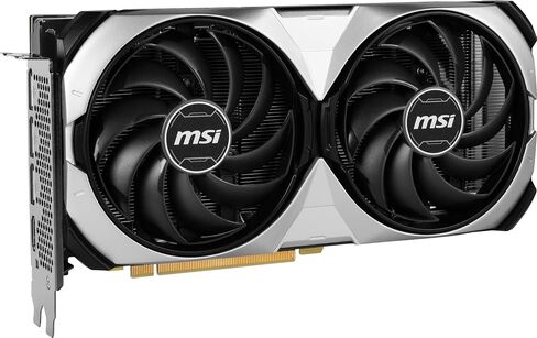 MSI Gaming GeForce RTX 4070 Ti 12GB GDRR6X 192-Bit HDMI/DP Nvlink TORX Fan 4.0 Ada Lovelace Architecture Graphics Card (RTX 4070 Ti Ventus 2X 12G OC), Black in Saudi Arabia