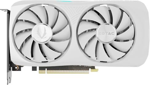 ZOTAC Gaming GeForce RTX 4070 Twin Edge OC White Edition DLSS 3 12GB GDDR6X 192-bit 21 Gbps PCIE 4.0 بطاقة رسومات مدمجة للألعاب، IceStorm 2.0 تبريد متقدم، إضاءة Spectra RGB، ZT-D40700Q-10M in Saudi Arabia