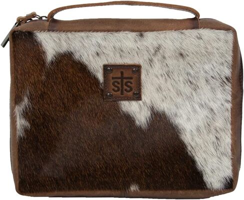 STS Ranchwear Cowhide Tablet/Book Cover Cowhide/Tornado Brown One Size in Saudi Arabia