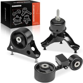 A-Premium Engine Motor Mount and Transmission Mount and Torque Strut Mount Kit Compatible with Toyota Highlander 2004 2005 2006 2007 2.4L, AWD, Automatic Transmission, 3-PC Set, Replace# 1236328131