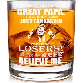 Old Fashioned Glasses Birthday Gifts for Men 11oz Personalized Whiskey Glass for Men Engraved Monogram Drinking Glass for Man Custom Bourbon Gift For Dad Who Have Everything