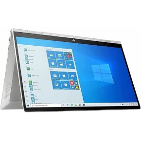 HP Envy x360 15.6-inch FHD Touchscreen 512GB SSD, i5-1135G7 2-in-1 Laptop (8GB RAM, SD Card Reader, Intel Iris Xe Graphics, Windows 11 ) Silver, 15-ed1055wm
