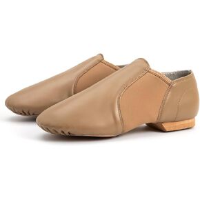 100% Cowhide Leather Dance Jazz Shoes for Women/Men