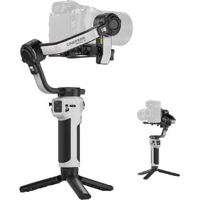 ZHIYUN CINEPEER Weebill 3E[Official], 3-Axis Lightweight Gimbal Stabilizer for DSLR & Mirrorless Camera Canon/Sony/Panasonic/Nikon, 3KG Payload, Native Vertical Shooting, Bluetooth Shutter Control
