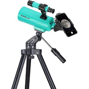 Maksutov-Cassegrain Telescope, Mak60 Telescopes for Kids Adults 750x60mm, Compact Portable for Travel, Beginner Astronomy Telescope with Adjustable Tripod Finderscope and Phone Adapter