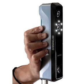Einstar VEGA Handheld Wireless All-In-One 3D Scanner with 8-core 2.4GHz CPU 32GB RAM 512GB SSD 6.4 inch 2K AMOLED Build-in Computing, VCSEL Projector/MEMS Projector Technology Shining 3D Digital Cloud