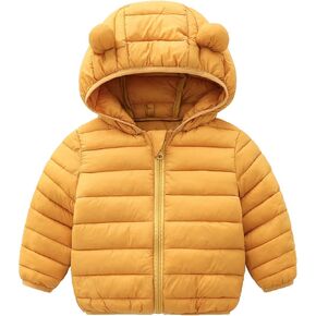 CECORC Toddler Winter Coats Lightweight Puffer Jacket for Baby Infant kids, 6-12 Month,12-18 Month, 2t,3t,4t