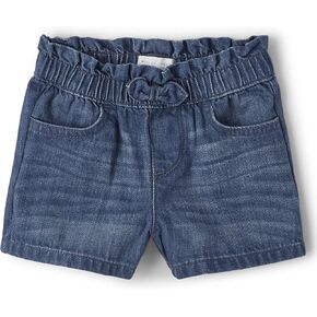 The Children's Place Baby Girls Paper Bag Waist Denim Shorts