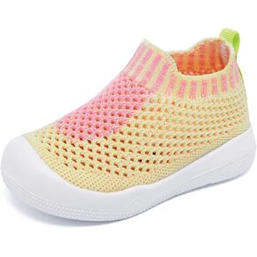 Engtoy Baby Shoes Boys Girls Walking Shoes Infant Lightweight Breathable Mesh Shoes Baby Sock Shoes Non-Slip Shoes with Soft Rubber Sole Sneaker