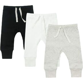 AIUI-HARNSBORN Baby Unisex 3-Pack Flexy Pants and Leggings