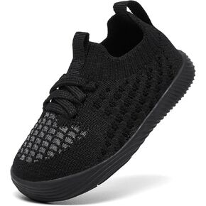 MORENDL Toddler Slip On Sneakers Baby Walking Shoes Non-Slip Breathable Boys & Girls Tennis Shoes Infant Running Shoes in Kuwait