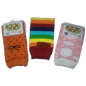 3 Pairs Cotton Baby leg Warmers/ Leggins Socks