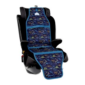 Car Seat Cooling Pad for Babies, Toddlers, and Kids - Comfortable and Durable Cooling Pad for Hot Summer Days - Space White, one Size