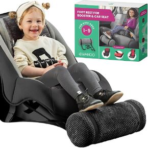 Booster Seat & Car Seat Cushion Foot Rest for Kids, Fits Graco Maxi COSI Nuna Chicco Evenflo Cosco, Baby & Toddler Travel Essential