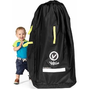 V VOLKGO Stroller Bag for Airplane, Large Stroller Bag for Airplane Travel, Jogger & Double Stroller Travel Bag - Fits Most Sizes, Gate Check Stroller Bag, Double Stroller Travel Bag, Stroller Cover