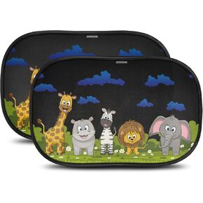 Car Window Shade for Baby with Certified UV-Protection 2 Pack - 20"x12"