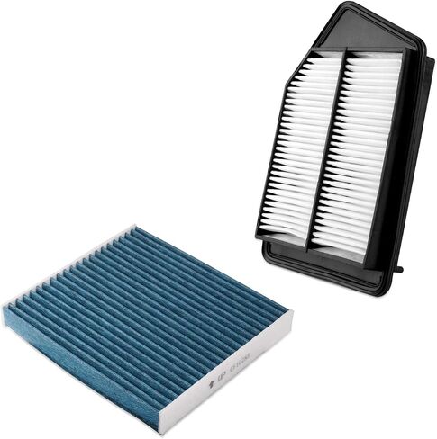 Cabin Air Filter and Engine Air Filter Fit for Honda Civic 1.5L 2022-2025, Accord 2023-2025 L4 1.5L, CR-V 2023-2025 L4 1.5L, Acura Integra 2023-2025 L4 1.5L Replacement CF11182 17220-64A-A00 in Saudi Arabia