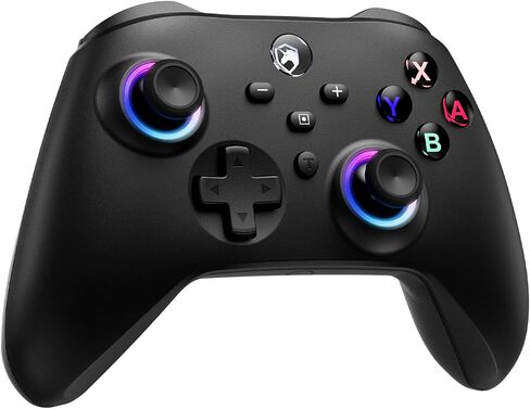 ECHTPower Wireless Switch Controller for Switch/PC/iOS/Android,1000mAh Switch Pro Controller with 9 Color RGB Light, Bluetooth Controllers with Macro Buttons, 6 Axis Gyro, Dual Vibration, Turbo in Kuwait