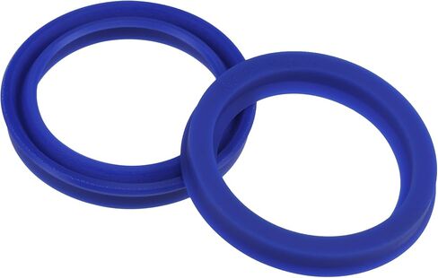 YOKIVE 2 Pcs UHS Radial Shaft Seals, Industry PU Oil Seals for Hydraulic Cylinders (Blue, 32-mm ID x 42-mm OD 6-mm Width) in Saudi Arabia