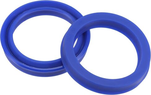 YOKIVE 2 Pcs UHS Radial Shaft Seals, Industry PU Oil Seals for Hydraulic Cylinders (Blue, 32-mm ID x 42-mm OD 6-mm Width) in Saudi Arabia