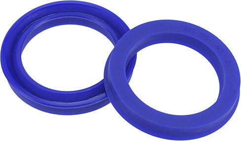 YOKIVE 2 Pcs UHS Radial Shaft Seals, Industry PU Oil Seals for Hydraulic Cylinders (Blue, 32-mm ID x 42-mm OD 6-mm Width) in Saudi Arabia